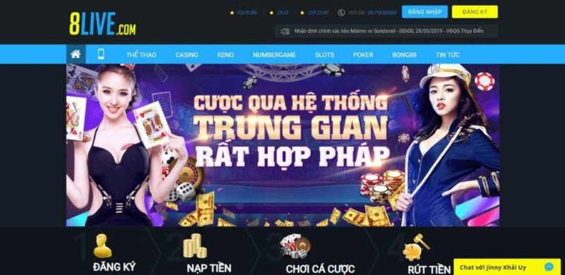 8Live – lựa chọn hàng đầu của dân chơi cá độ thể thao