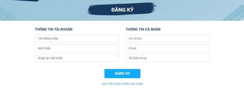 Đăng ký nhà cái 8Live rất đơn giản và nhanh chóng