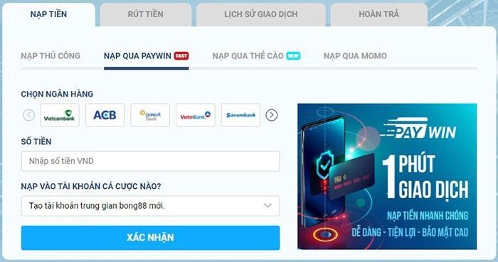 Gửi tại nhà cái 8Live nhanh chóng