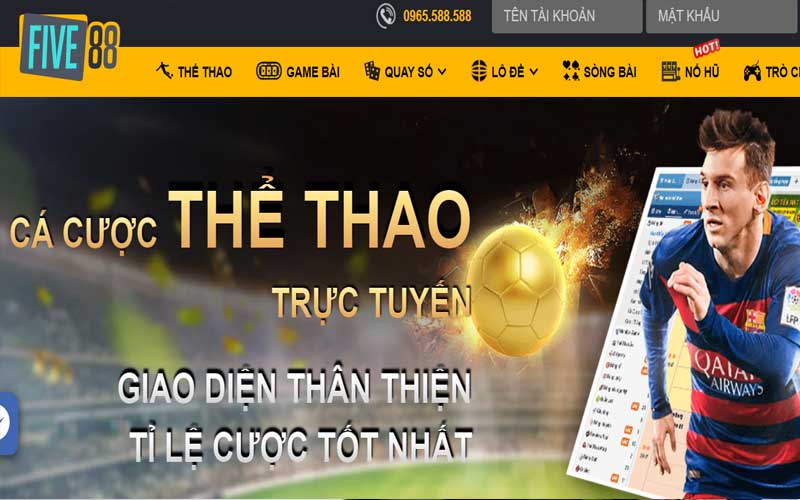 Link truy cập vào nhà cái Five88 mới nhất