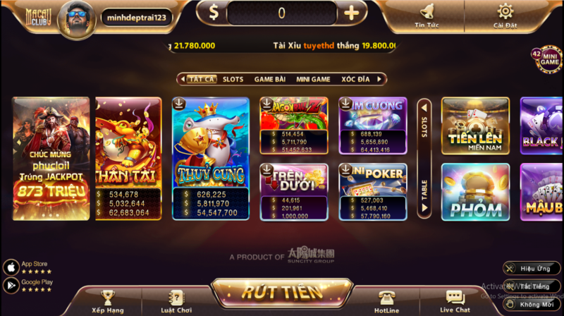 Link tải game bài Macau Club
