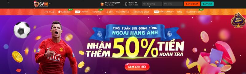 Giới thiệu tổng quan nhà cái SV88
