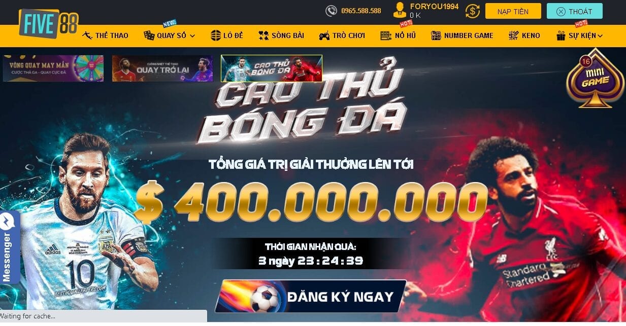 Giới thiệu thông tin tổng quan về nhà cái Five88