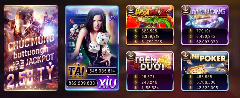 Minigame tại Macau Club