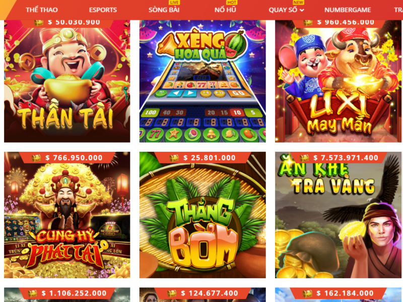 Nổ hũ của May88