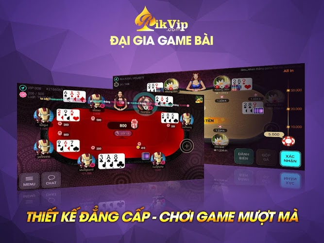 Rikvip sở hữu thiết kế đẳng cấp, tốc độ mượt mà