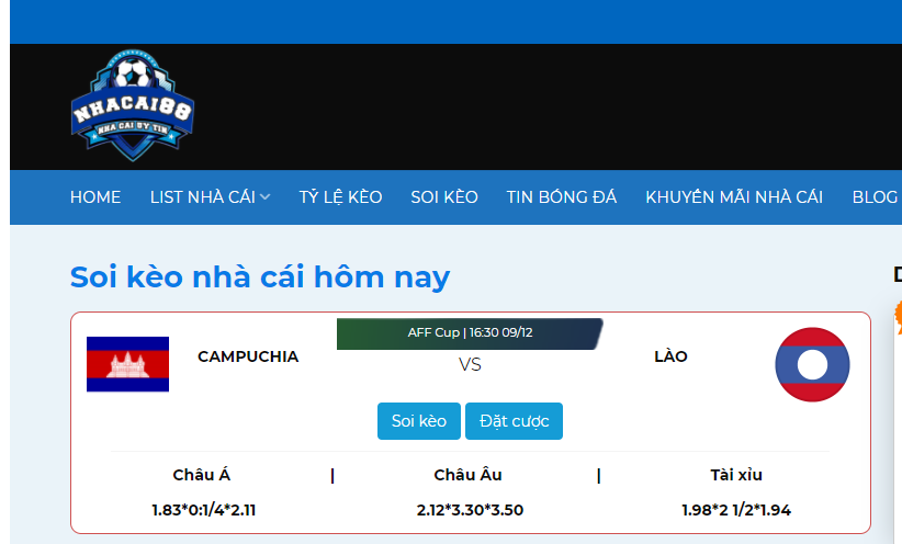 nhacaiuytin - Địa chỉ soi kèo bóng đá chuẩn xác