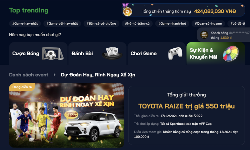 Zbet có nhiều chương trình khuyến mãi hấp dẫn