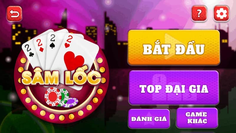Game bài sâm lốc đáng hơi tại BichClub