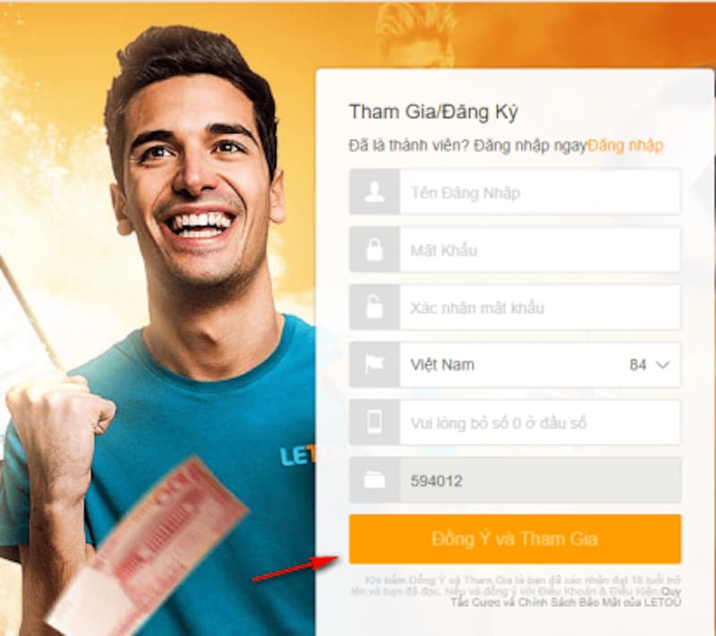 letou đăng ký nhà cái