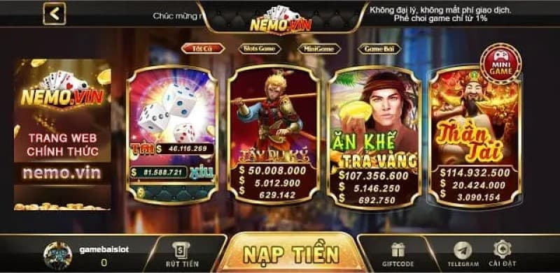 Tổng hợp game bài được tổ chức tại nhà cái