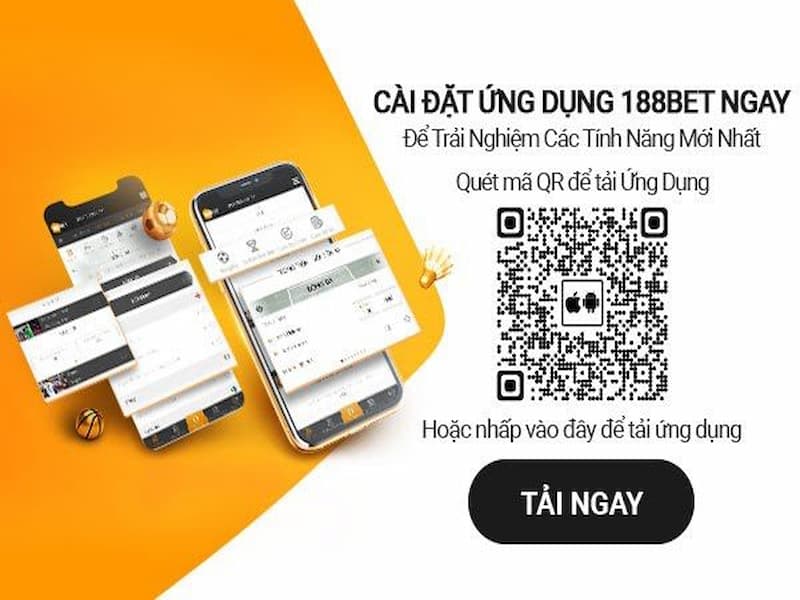 App 188bet với dòng điện thoại iOS và Android