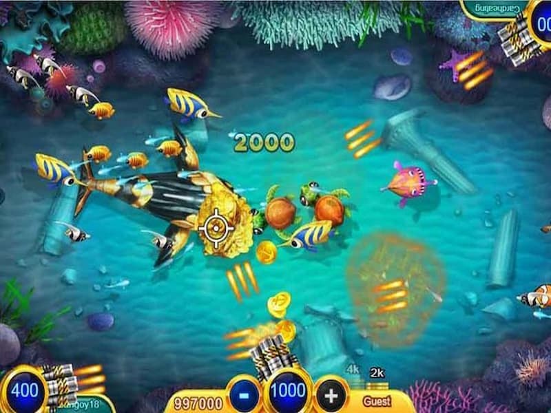Trải nghiệm Slot game và bắn cá tại 888b