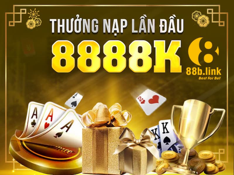 Người chơi đến với 888b để nhận về những ưu đãi lớn nhất