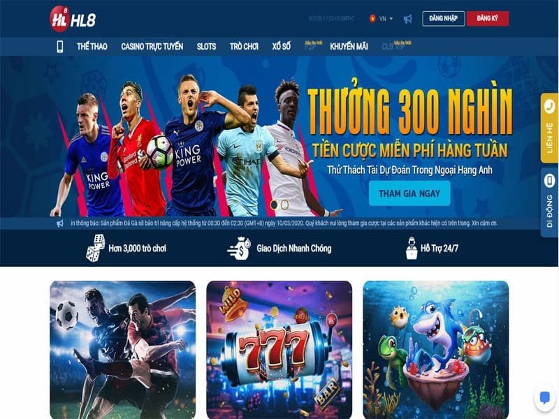 Nhà cái HI8 là thương hiệu mới xuất hiện trên thị trường