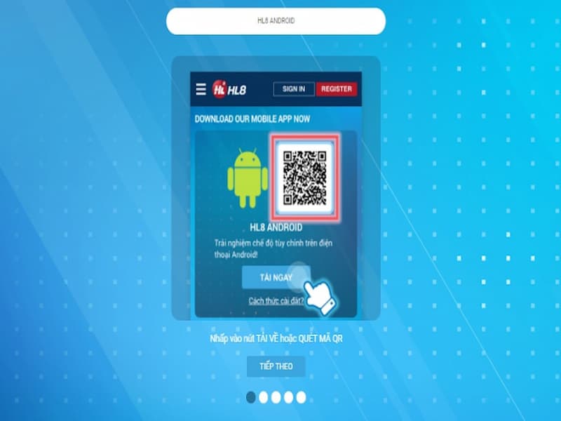 Tải app HL8 giải trí ngay trên điện thoại