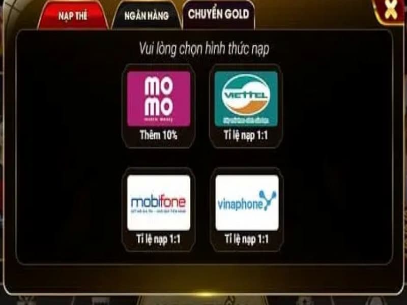 Gửi tiền tại nhà cái Lot79 uy tín minh bạch tiện lợi