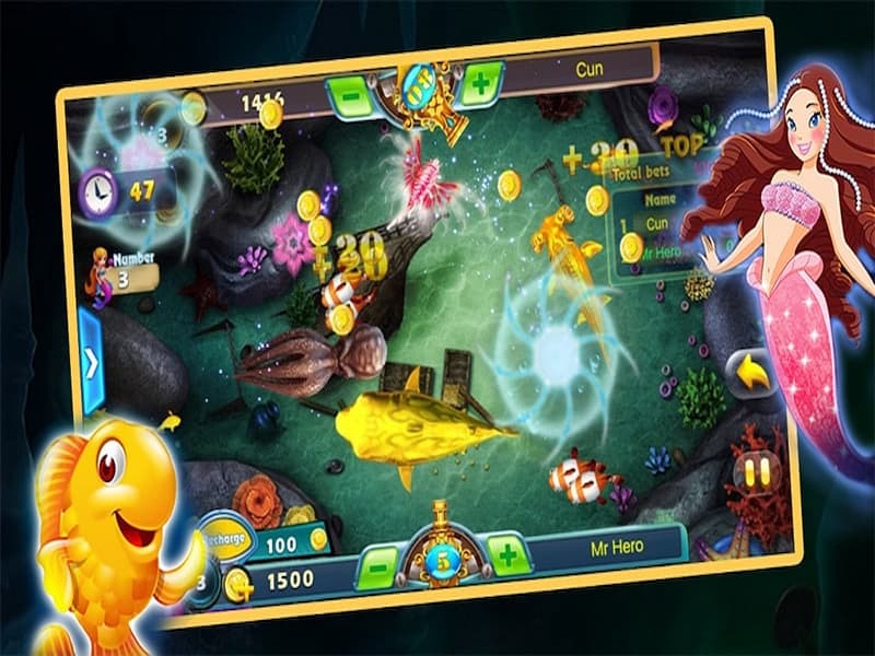 Bắn cá lovebet là có thêm tính năng nổ hũ