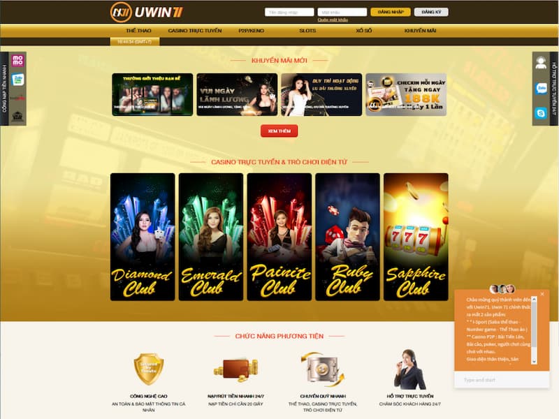 uwin71 được biết đến rất nhiều ở Việt Nam