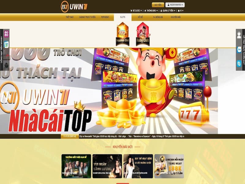 Ưu điểm đang được đánh giá cao của nhà cái uwin71