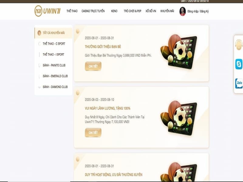 Đến uwin71 để tận hưởng các khuyến mãi cực sốc, cực hấp dẫn