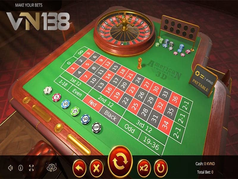 Chơi Roulette VN 138