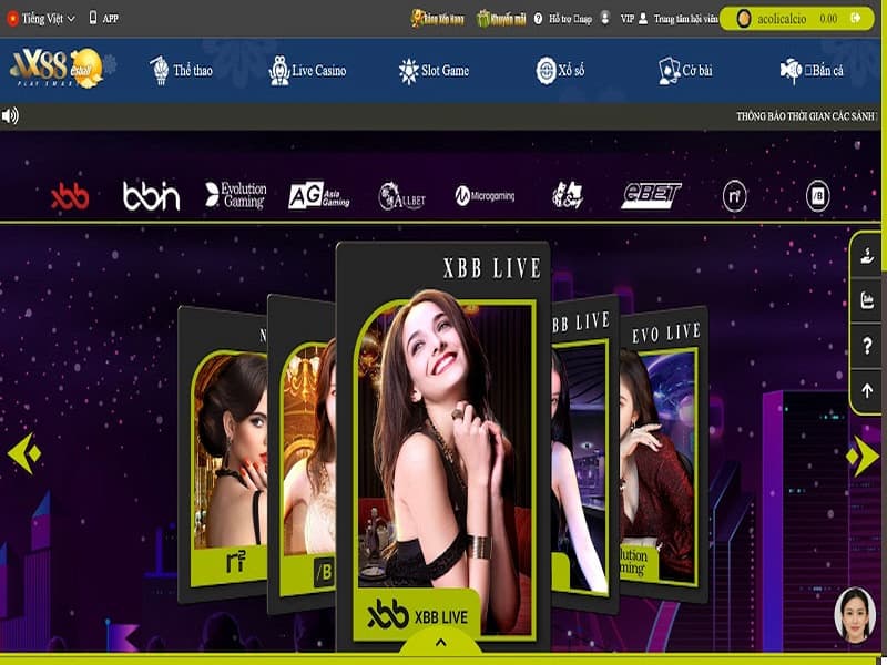 Nhà cái Vx88 là sản phẩm hợp tác của Esball Global và Vx88