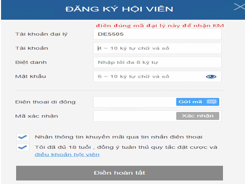 Thực hiện tạo tài tham gia tại nhà cái 7fun7